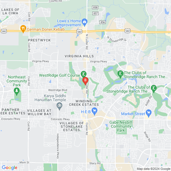 Tow truck mckinney location map: 1402 S Custer Rd, Mckinney, TX