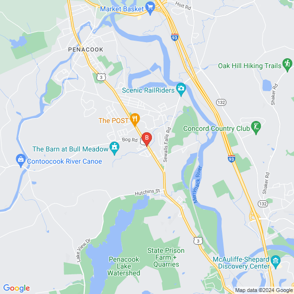 Globe Green LLC location map: 30 East Side Drive, Concord, New Hampshire